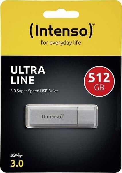 Intenso 3.0 512GB Ultra Line 3531493, hall цена и информация | Mälupulgad | hansapost.ee