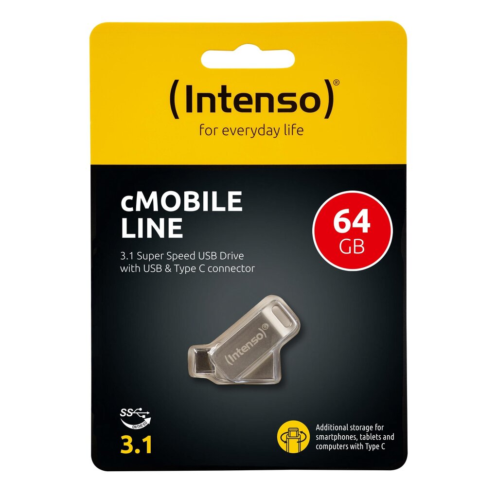 Intenso 3.0 64GB cMobile Line hind ja info | Mälupulgad | hansapost.ee