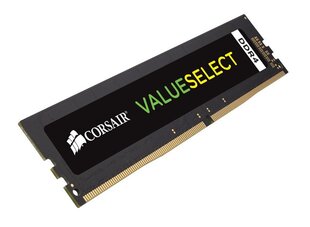 Corsair Value Select DDR4 8GB, 2666MHz, CL18 (CMV8GX4M1A2666C18) hind ja info | Operatiivmälu | hansapost.ee