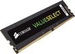 Corsair Value Select DDR4 16GB, 2666MHz, CL18 (CMV16GX4M1A2666C18) цена и информация | Operatiivmälu | hansapost.ee