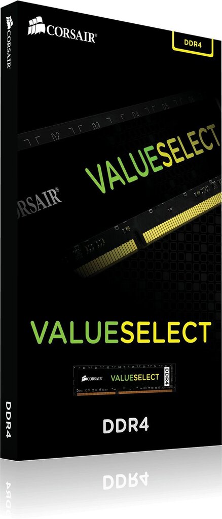 Corsair Value Select DDR4 16GB, 2666MHz, CL18 (CMV16GX4M1A2666C18) цена и информация | Operatiivmälu | hansapost.ee