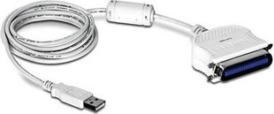 TRENDNET CONVERTER USB -> PARALLEL 1284 hind ja info | Juhtmed ja kaablid | hansapost.ee