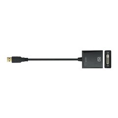 LogiLink — адаптер USB3.0 на DVI цена и информация | Адаптеры, USB-разветвители | hansapost.ee