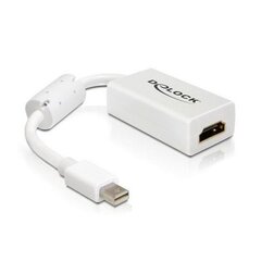 Mini DisplayPort-HDMI Adapter DELOCK Adaptador Mini DisplayPort > HDMI 18 cm hind ja info | USB adapterid ja jagajad | hansapost.ee