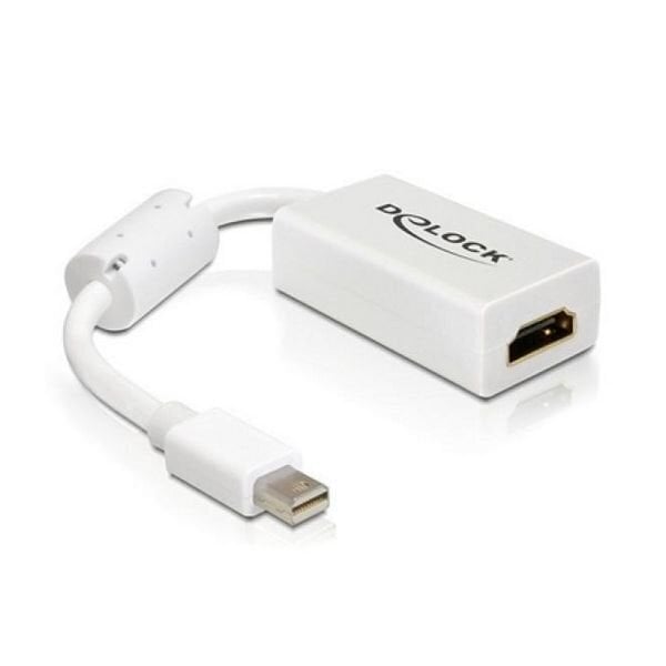 Mini DisplayPort-HDMI Adapter DELOCK Adaptador Mini DisplayPort > HDMI 18 cm цена и информация | USB adapterid ja jagajad | hansapost.ee