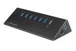 Адаптер LC-Power - Hub USB 3.0 Aktywny LC-HUB-ALU-2B-7