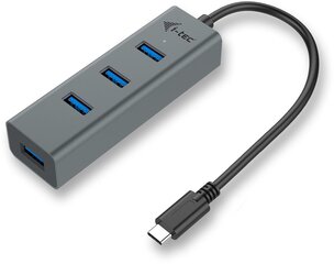 Адаптер I-TEC C31HUBMETAL403 цена и информация | Адаптеры и USB-hub | hansapost.ee