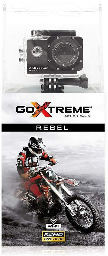 GoXtreme Rebel 20149, must цена и информация | Seikluskaamerad, GoPro | hansapost.ee