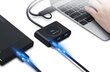 Ugreen USB 3.2 Gen 1 HUB 4x USB koos USB Type C port 1m must (CR113 40850) цена и информация | USB adapterid ja jagajad | hansapost.ee