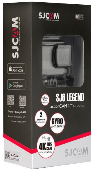 Sjcam SJ6 Legend, must цена и информация | Seikluskaamerad, GoPro | hansapost.ee