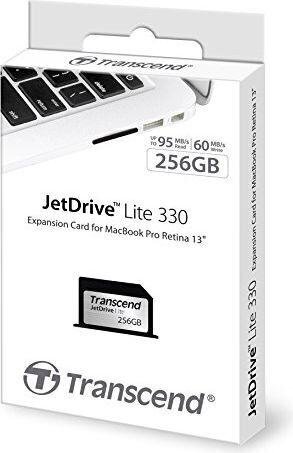 Mälukaart Transcend JetDrive Lite 330 256GB, sobib Apple MacBookPro Retina цена и информация | Fotoaparaatide mälukaardid | hansapost.ee