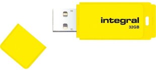 Флешка INTEGRAL INFD32GBNEONYL, 32GB цена и информация | USB накопители данных | hansapost.ee