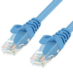 Unitek Cable Patchcord UTP CAT.6 BLUE 3M; Y-C811ABL цена и информация | Кабели и провода | hansapost.ee