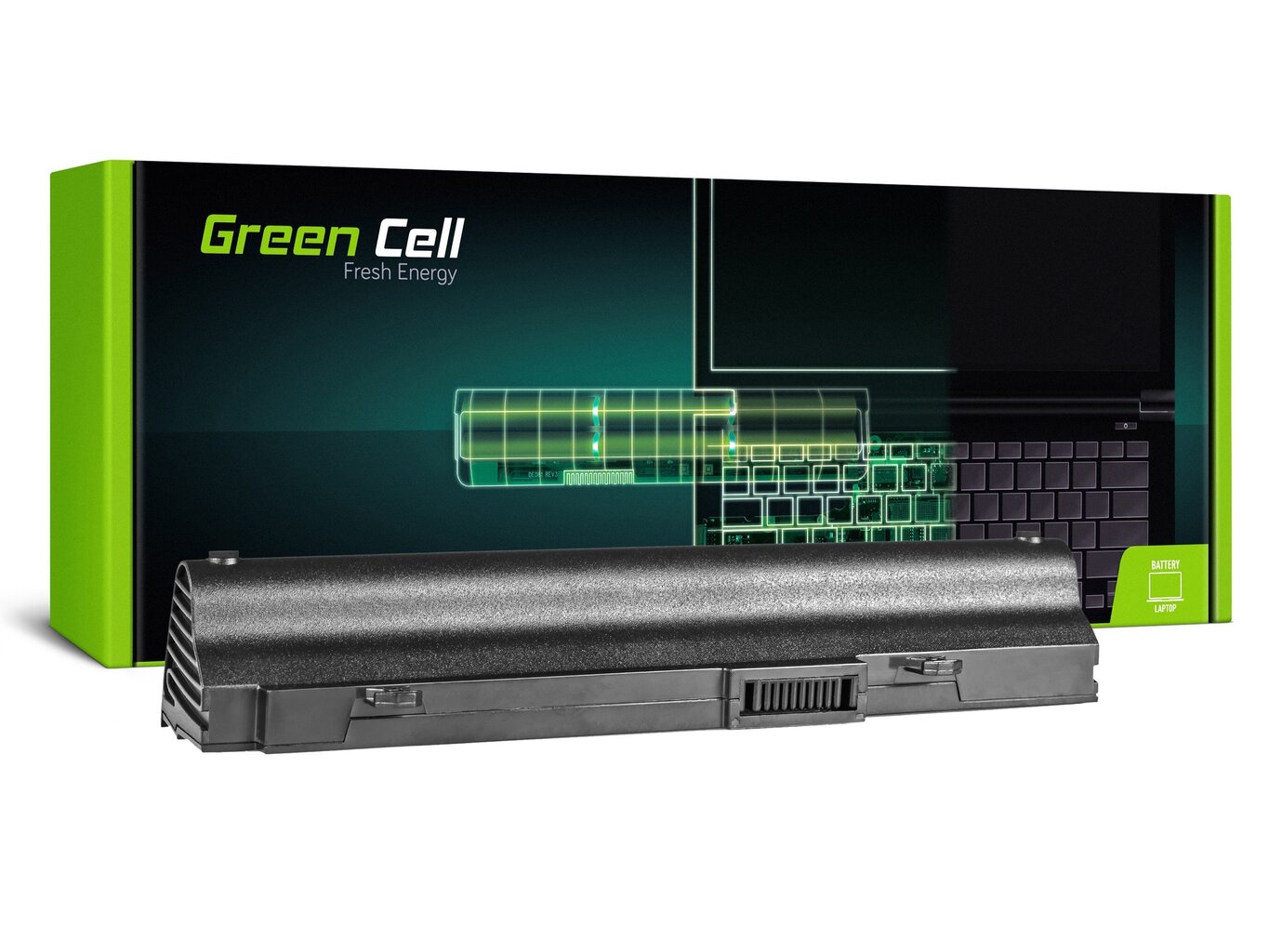 Sülearvuti aku Green Cell Laptop Battery for Asus Eee PC 1015 1015PN 1215 1215N 1215B hind ja info | Sülearvuti akud | hansapost.ee
