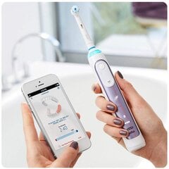 Braun Oral-B Genius 10100S Orchid Purple цена и информация | Электрические зубные щетки | hansapost.ee