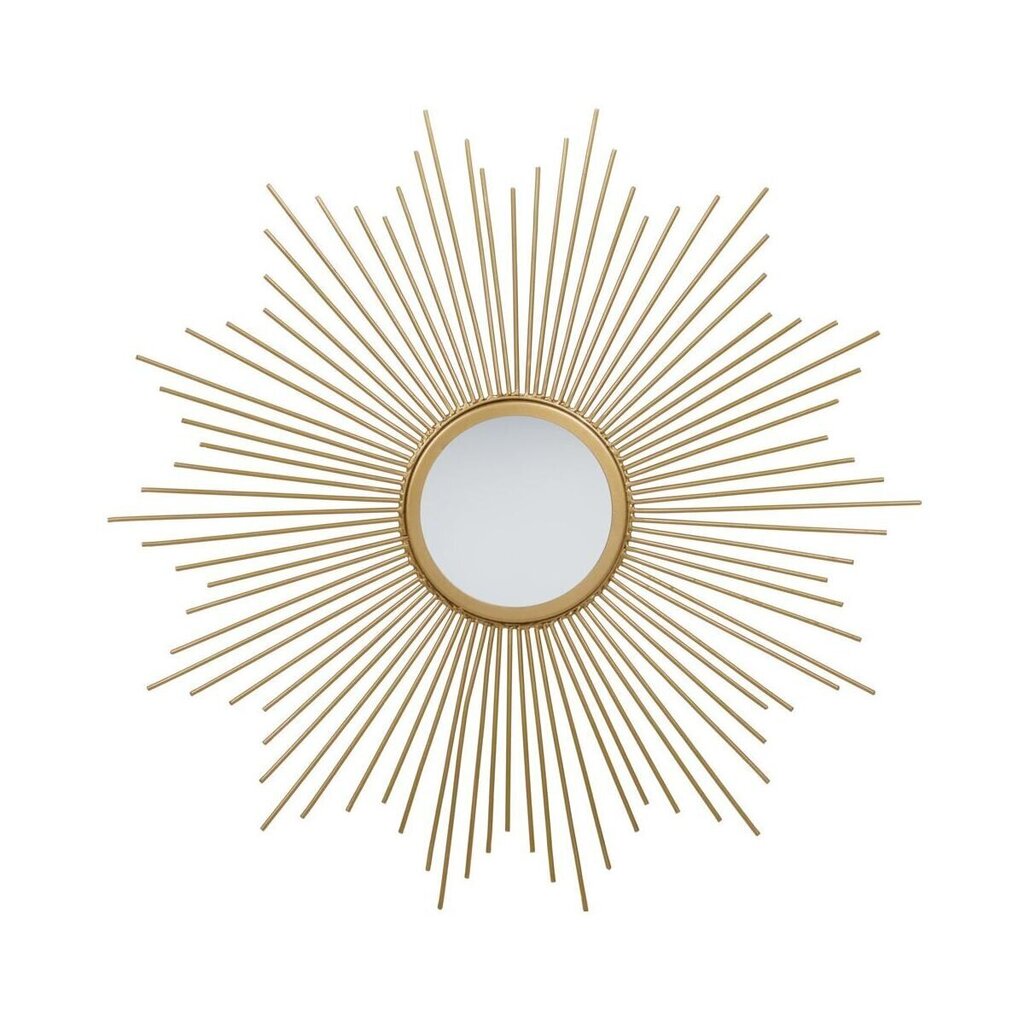 Dekoratiivne peegel Inspire Sun, kuldne hind ja info | Peeglid | hansapost.ee