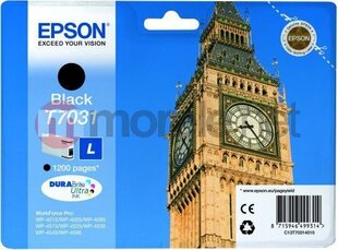 Originaalne Tindikassett Epson T70314010 Must hind ja info | Tindiprinteri kassetid | hansapost.ee