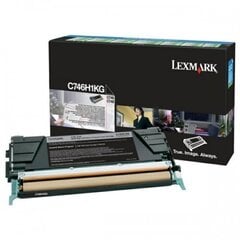 Картридж для принтера Lexmark (C746H1KG) Return, черный цена и информация | Картриджи и тонеры | hansapost.ee