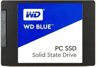 Western Digital WD Blue 500GB SATA 3 (WDS500G1B0A) цена и информация | Внутренние жёсткие диски (HDD, SSD, Hybrid) | hansapost.ee