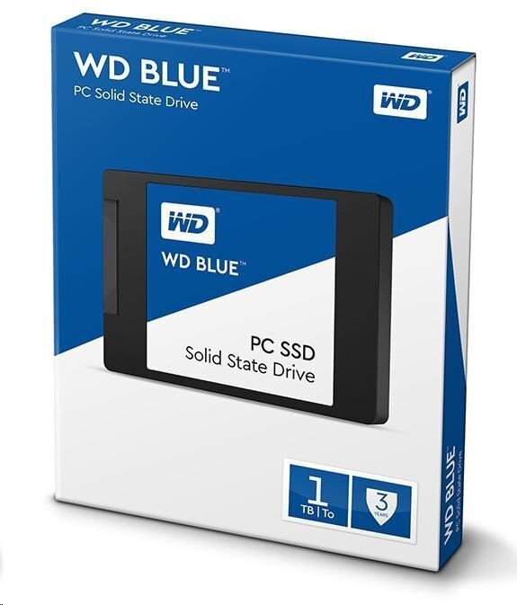 Western Digital Blue SSD 500GB 2.5" SATAIII WDS500G1B0A цена и информация | Sisemised kõvakettad | hansapost.ee