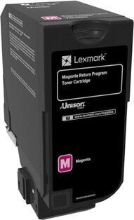Tooner Lexmark 74C20M0, punane hind ja info | Laserprinteri toonerid | hansapost.ee