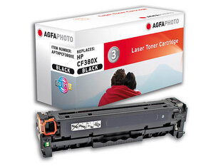 Tooner kassett AgfaPhoto APTHPCF380XE, must hind ja info | Laserprinteri toonerid | hansapost.ee