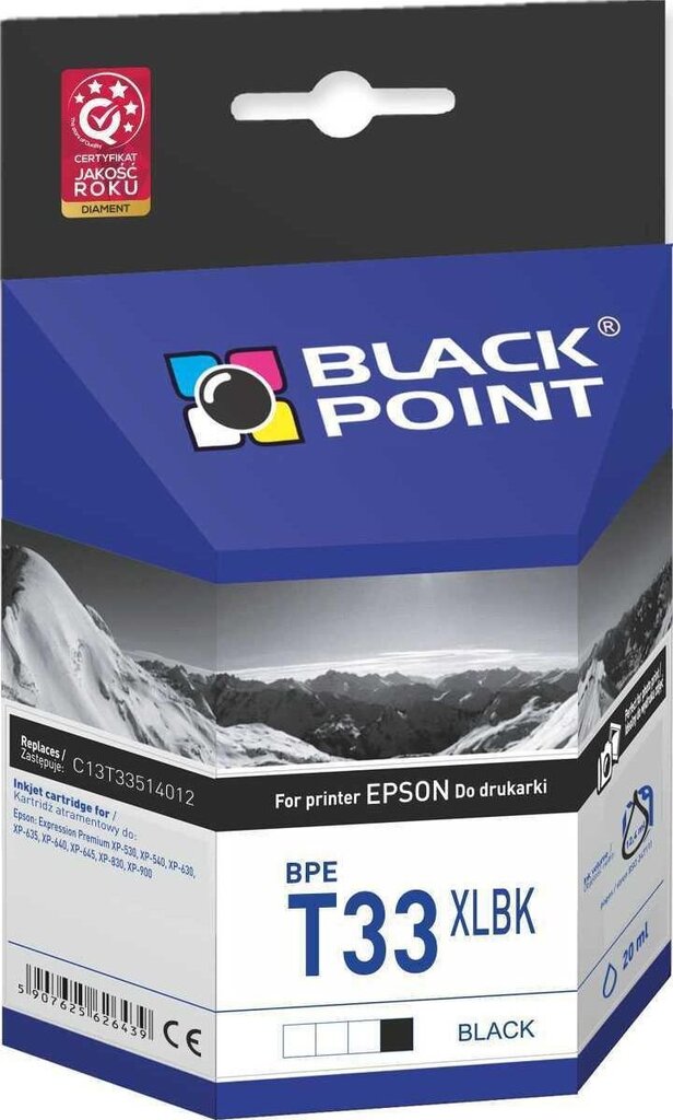 Black Point SGE33BKB hind ja info | Tindiprinteri kassetid | hansapost.ee