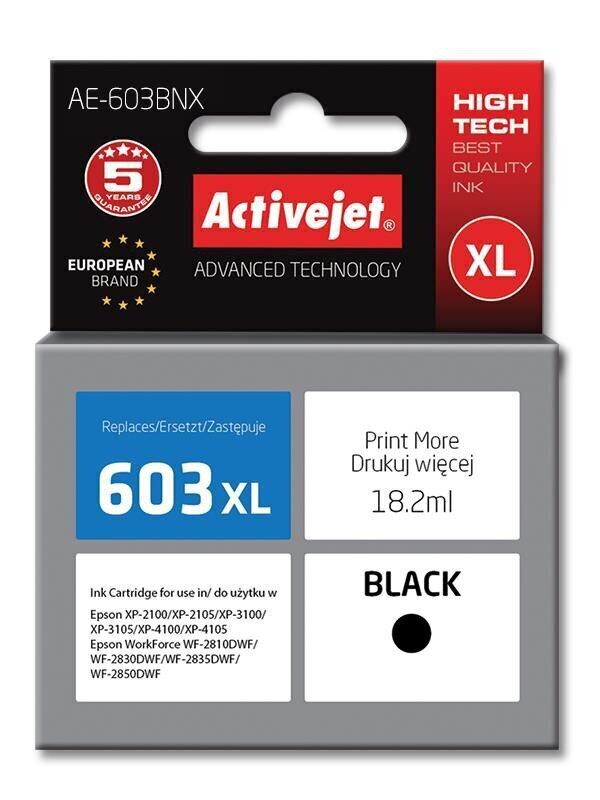 Activejet AE-603BNX цена и информация | Tindiprinteri kassetid | hansapost.ee