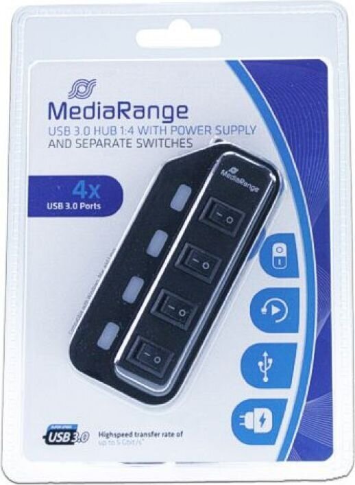 MediaRange MRCS505 цена и информация | USB adapterid ja jagajad | hansapost.ee