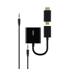 Belkin B2B137-BLK, HDMI, 15 cm цена и информация | Кабели и провода | hansapost.ee