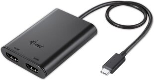 I-TEC C31DUAL4KHDMI hind ja info | USB adapterid ja jagajad | hansapost.ee