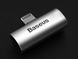 Topelt adapter Lightning seadmele Apple BASEUS L46 (Input Lightning / Output 2x Lightning) цена и информация | USB adapterid ja jagajad | hansapost.ee