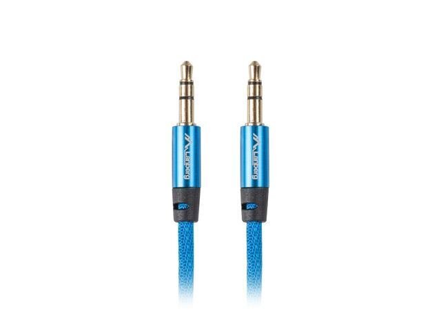 Audiokaabel Lanberg CA-MJMJ-10CU-0020-BL цена и информация | Juhtmed ja kaablid | hansapost.ee