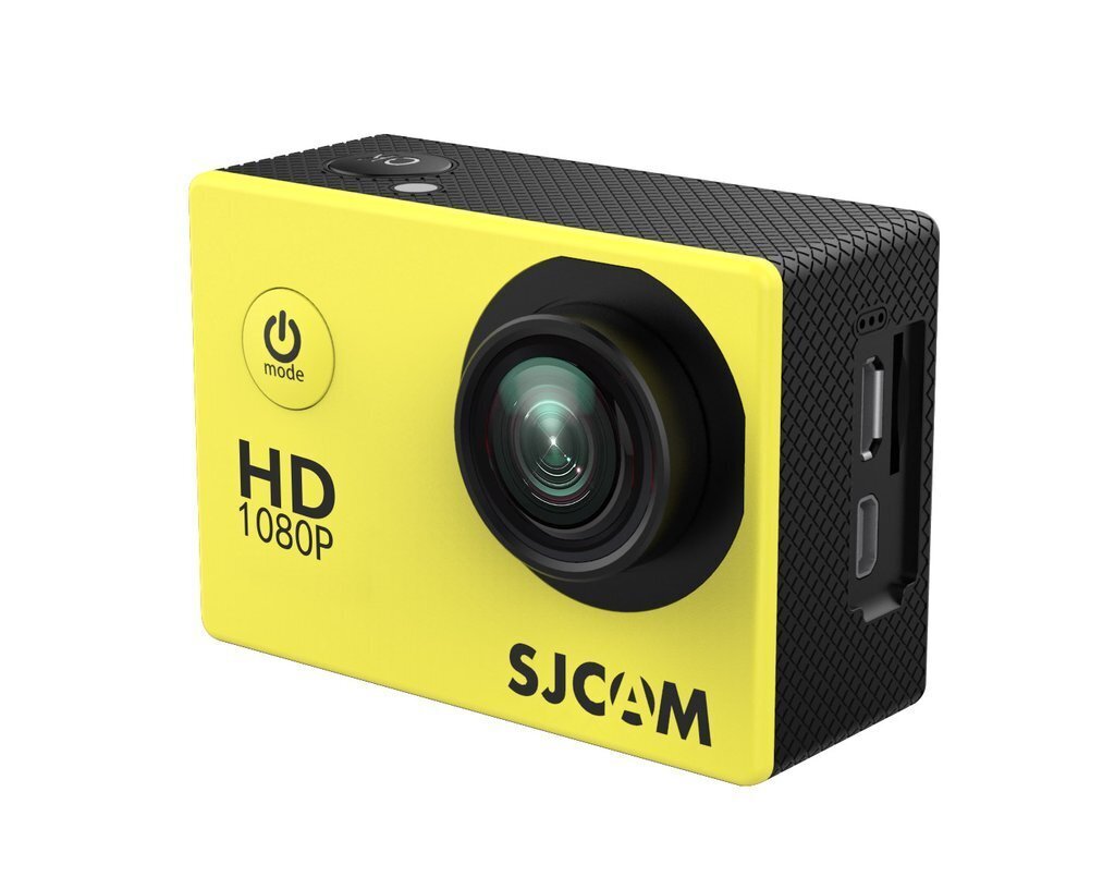 SJCam SJ4000, kollane цена и информация | Seikluskaamerad, GoPro | hansapost.ee