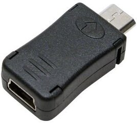 Adapter LogiLink Mini USB - Micro USB hind ja info | USB adapterid ja jagajad | hansapost.ee