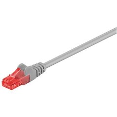 GB CAT6 NETWORK CABLE U/UTP GREY 0.25M цена и информация | Goobay Игровые компьютеры и аксессуары | hansapost.ee