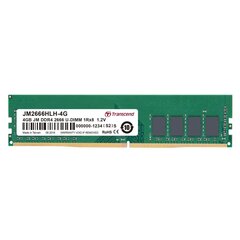 Transcend U-DIMM DDR4, 4GB, 2666MHz (JM2666HLH-4G) цена и информация | Объём памяти (RAM) | hansapost.ee