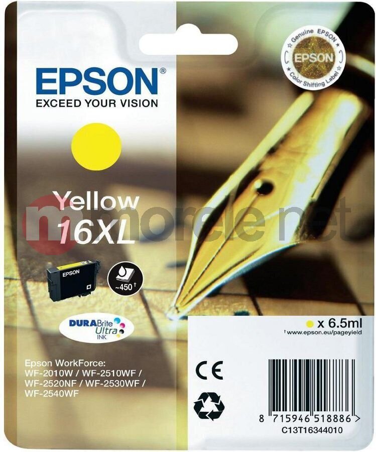 Originaalne Tindikassett Epson C13T16344010 hind ja info | Tindiprinteri kassetid | hansapost.ee