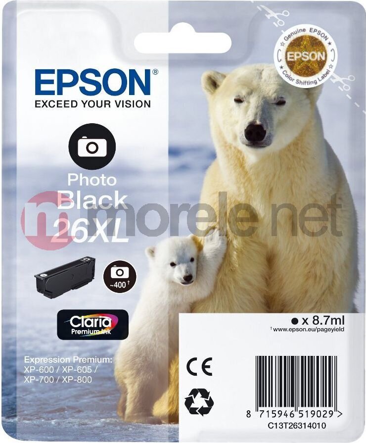 Epson C13T26314010 цена и информация | Tindiprinteri kassetid | hansapost.ee