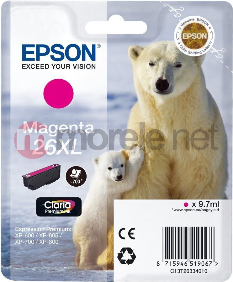 Epson C13T26334010 hind ja info | Tindiprinteri kassetid | hansapost.ee