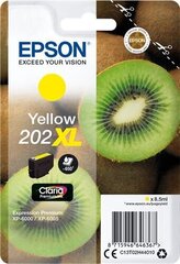 Tindikassett Epson Singlepack 202XL Claria Premium Ink, kollane hind ja info | Tindiprinteri kassetid | hansapost.ee