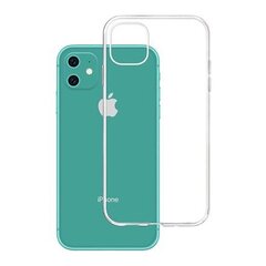 Telefoniümbris 3MK Clear Case 1,2mm Apple iPhone 11 hind ja info | Telefonide kaitsekaaned ja -ümbrised | hansapost.ee