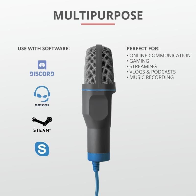Mikrofon Trust 23790 цена и информация | Mikrofonid | hansapost.ee