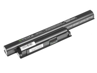 Sülearvuti aku Green Cell Laptop Battery for Sony VAIO PCG-71211M PCG-61211M PCG-71212M hind ja info | Sülearvuti akud | hansapost.ee