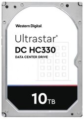 Drive server HDD Western Digital Ultrastar DC HC330 WUS721010ALE6L4 (10 Тб; 3.5 дюйма; SATA III) цена и информация | WD Компьютерные компоненты | hansapost.ee