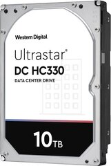 Drive server HDD Western Digital Ultrastar DC HC330 WUS721010ALE6L4 (10 TB; 3.5 Inch; SATA III) hind ja info | WD Arvutid ja IT- tehnika | hansapost.ee