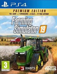 Farming Simulator 19 Premium Edition PS4 цена и информация | Компьютерные игры | hansapost.ee
