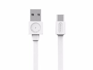 Allocacoc Kaabel USBcable USB-C Basic, 1.5 m, valge price and information | Mobile phone cables | hansapost.ee