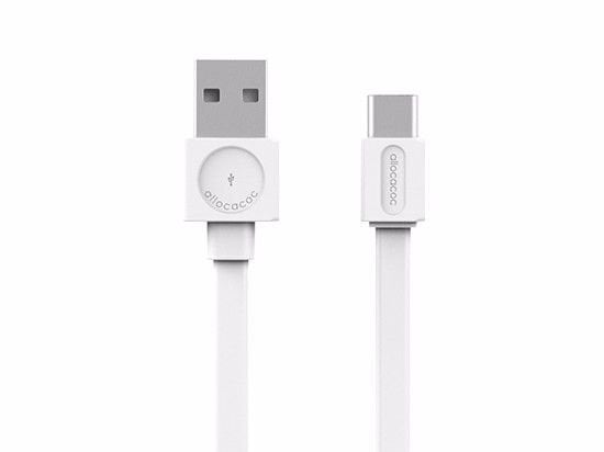 Allocacoc Kaabel USBcable USB-C Basic, 1.5 m, valge цена и информация | Mobiiltelefonide kaablid | hansapost.ee