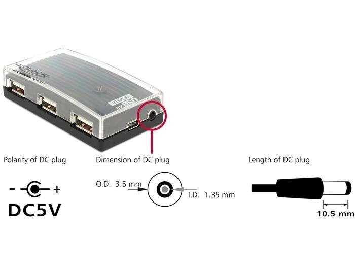 Delock 61393 цена и информация | USB adapterid ja jagajad | hansapost.ee